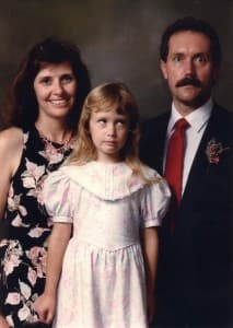 You should see Dad's poker face.