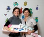 Fiona Gathercole and Jen Manz of TheWallStickerCompany.com.au