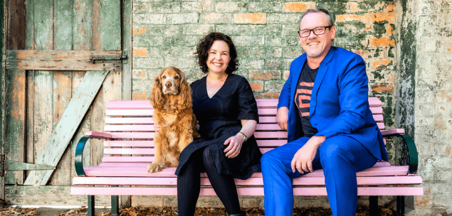 Nyree McKenzie and Aaron Godde, co-founders of Bidhive