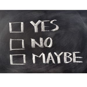 marketing checklist on blackboard