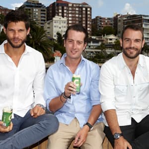 C Coconut founders: Julian Tobias, Adam Abrams, Zac Jex.