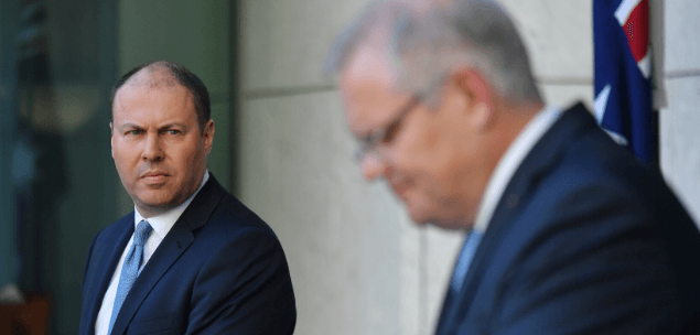 wage subsidy scheme for businesses (JobKeeper payment) announced by treasurer and PM