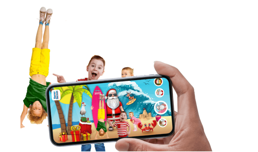 Grub Lab kicks off augmented reality photo opportunity with Santa for Christmas during COVID-19