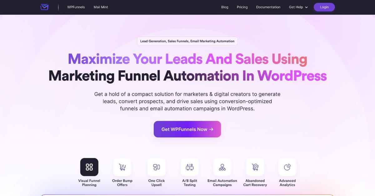 WPFunnels Marketing funnel automation plugin Dynamic Business