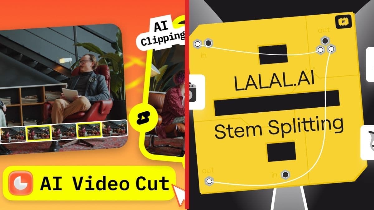 AI Video Cut and Lalal.ai