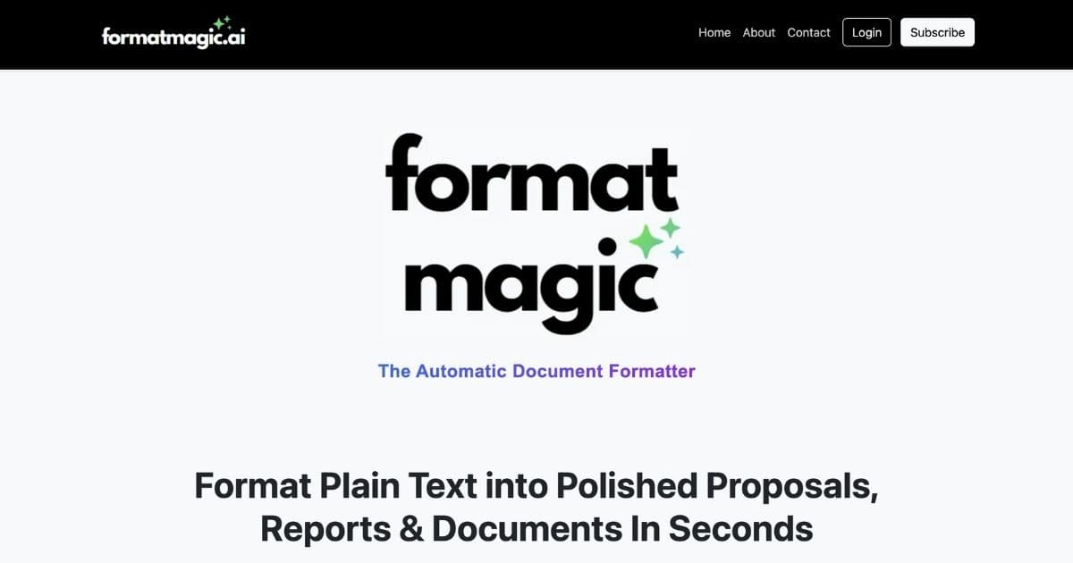 formatmagic.ai