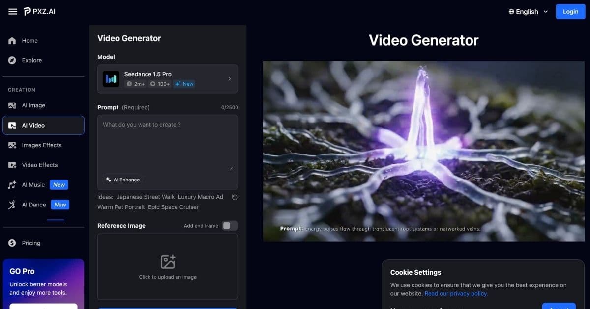pxz.ai/tools/video-generator