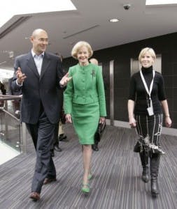 Where did Quentin Bryce get her shoes?