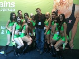 CeBIT 'Booth Babes' for CrazyDomains