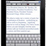 SpeechPrompter iPad App