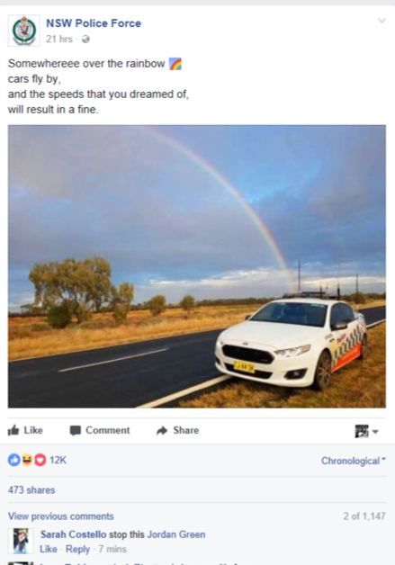 The last laugh: what businesses can learn about social media from the NSW Police