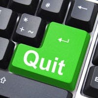 Quit button on keyboard