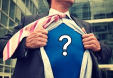 Business superhero