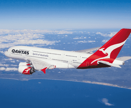 Qantas plane A380