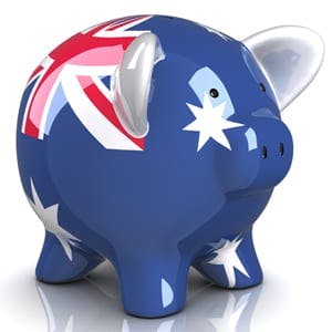 Australian piggy bank
