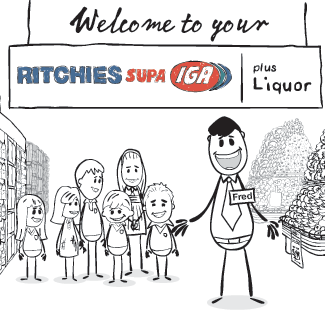 Ritchies IGA logo