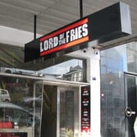 Lord of the Fries store, Melbourne