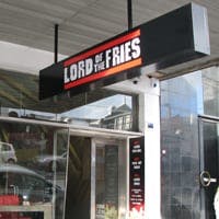 Lord of the Fries store, Melbourne
