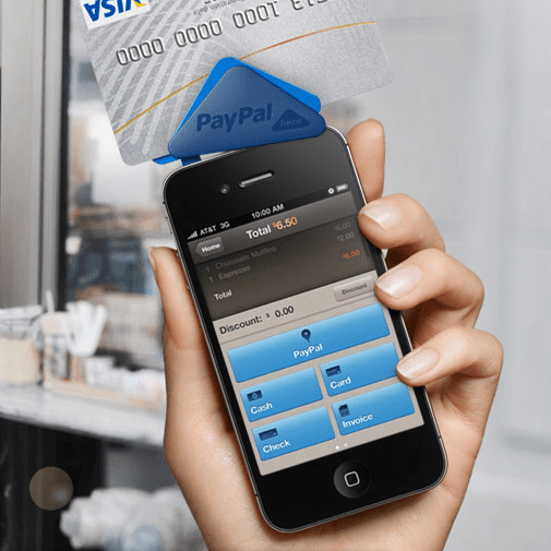 PayPal Here smartphone payments