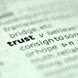 "Trust" definition in dictionary