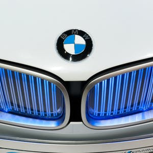 BMW car hood