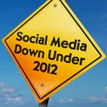 Social media down under sign