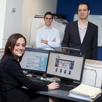 StylishUnderwear founders - Souzie Khoury, Matthew Adeline, Emil Khoury