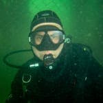 Peter Michie diving