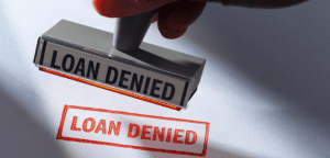 Loan denied