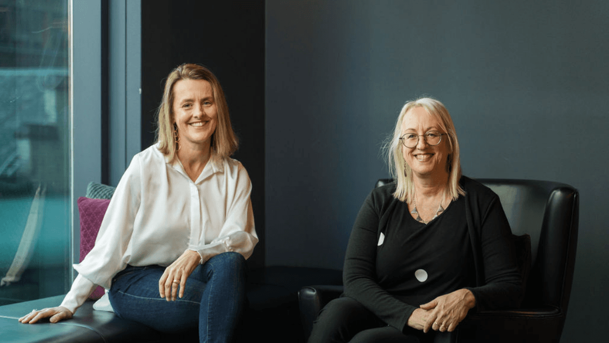 Lisa Vincent and Jenny Barltrop