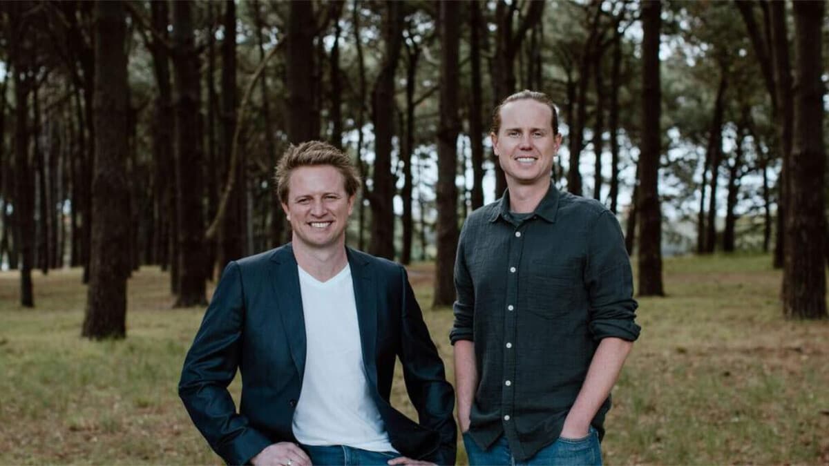 L-R: Co-founders Tom Ferrier and Neil McVeigh