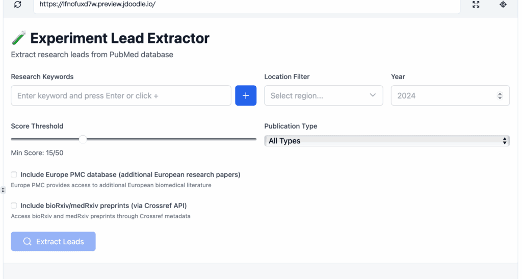 From idea to app in one afternoon