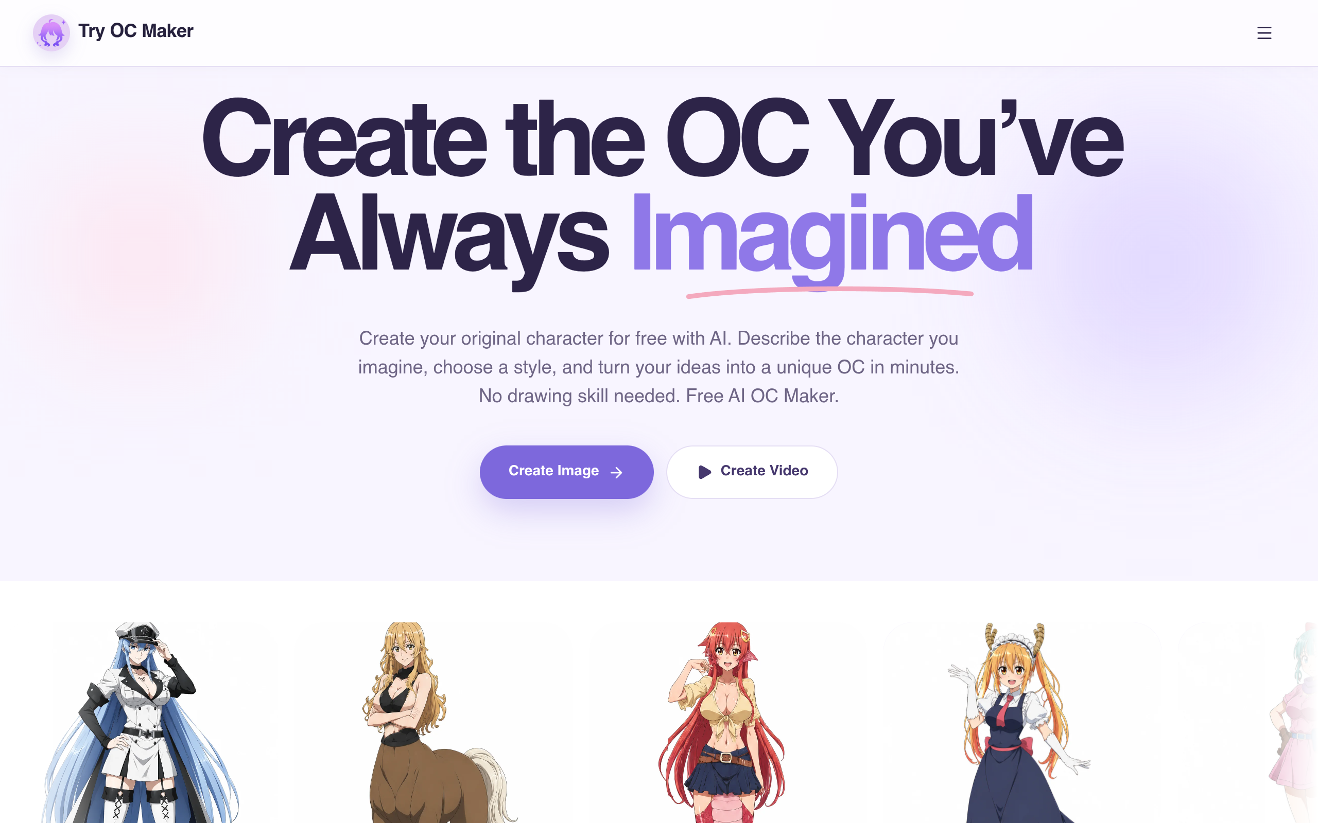 OC Maker: AI Character Creation Platform