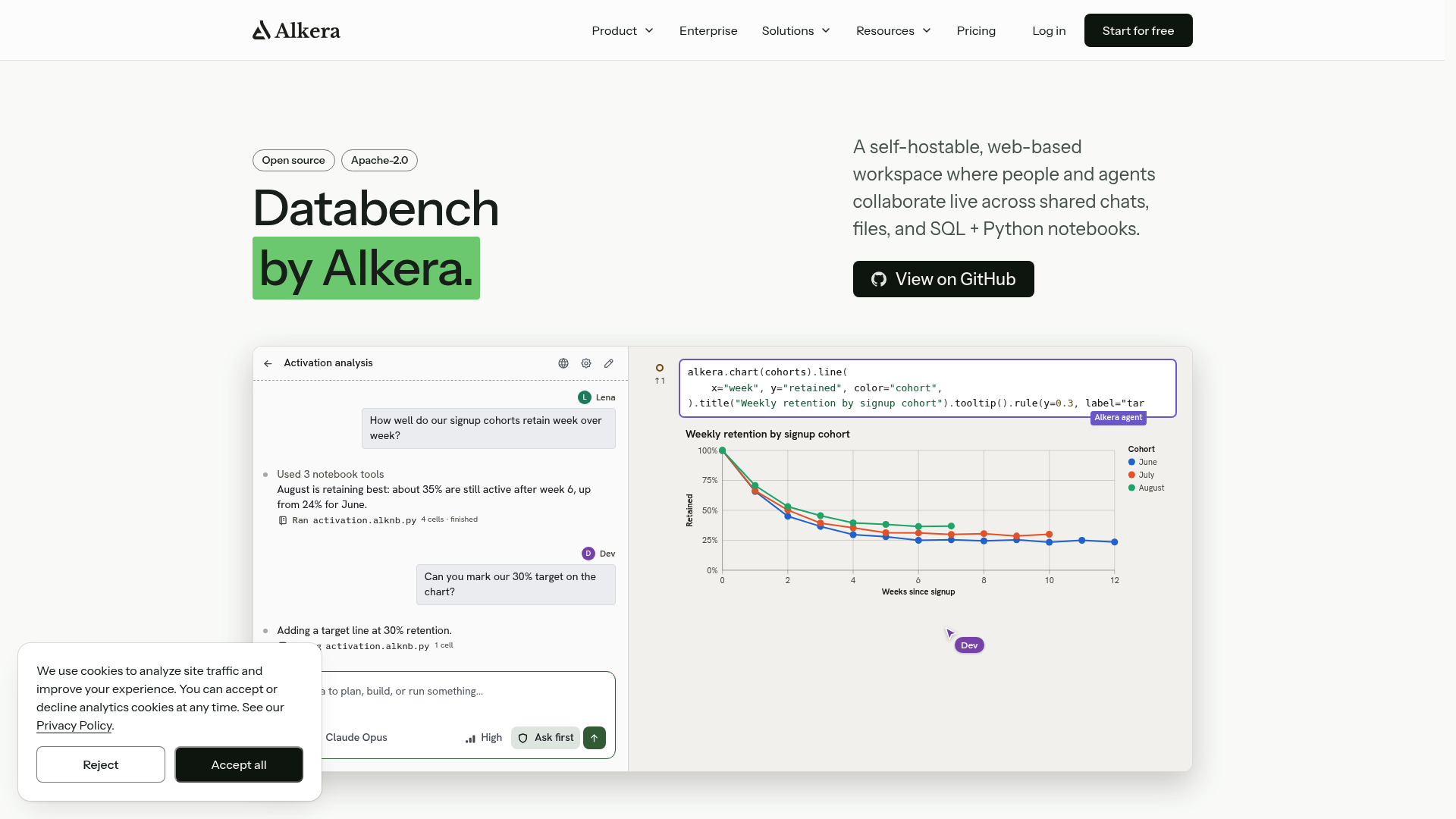 Databench Tool: Collaborative AI-Powered Data Workspace