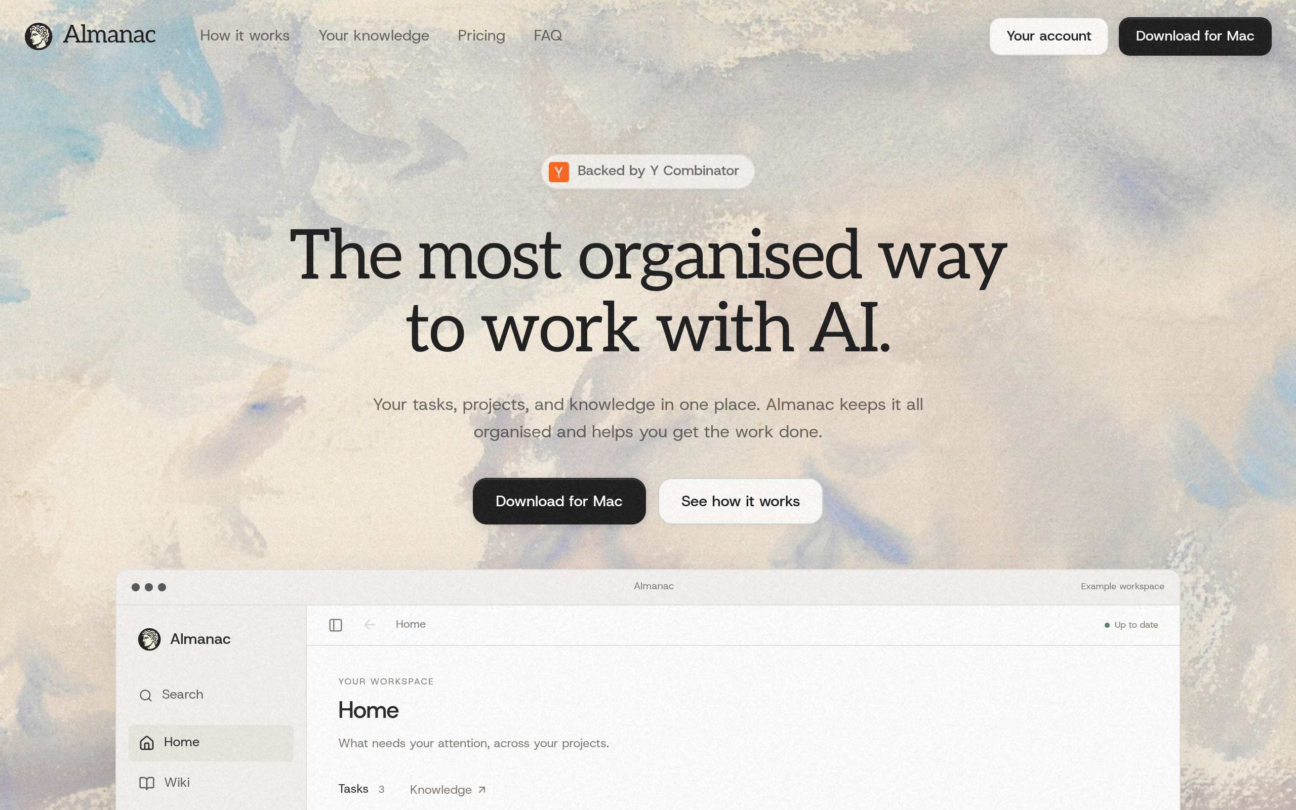 Almanac: AI-Powered Workspace for Business Efficiency