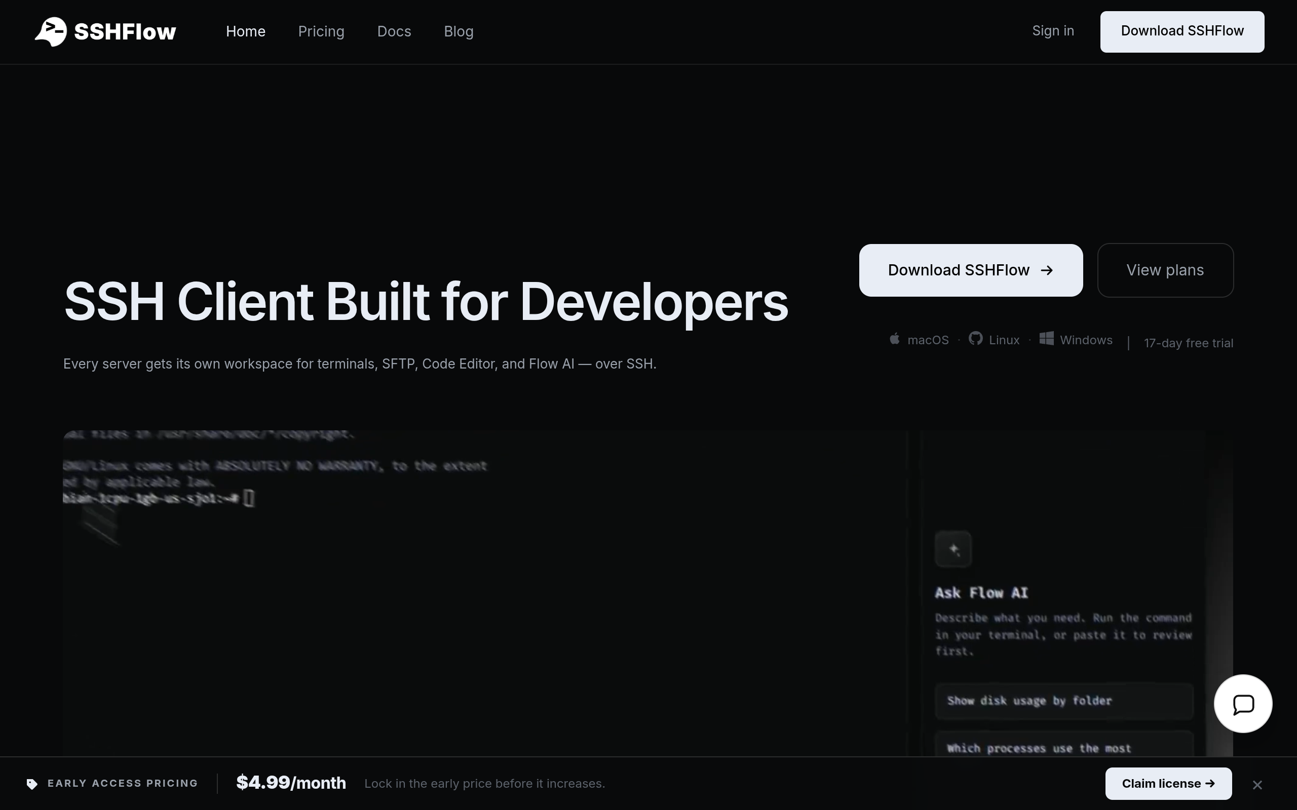 SSHFlow: Reimagining Remote Server Management