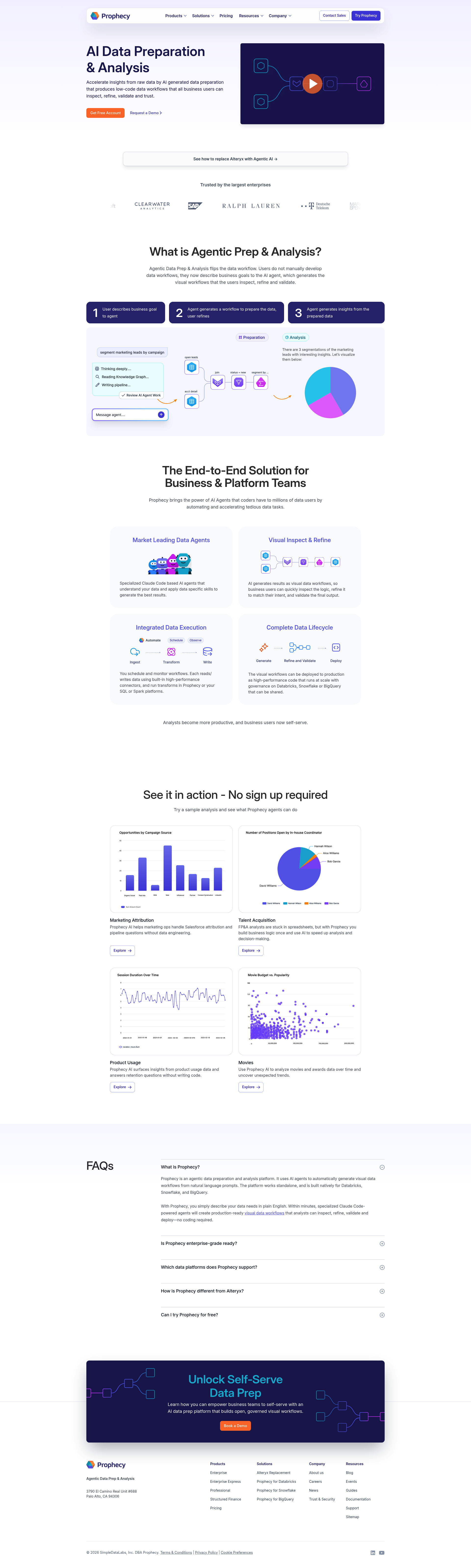 Prophecy AI Data Prep: Streamline Data Analysis