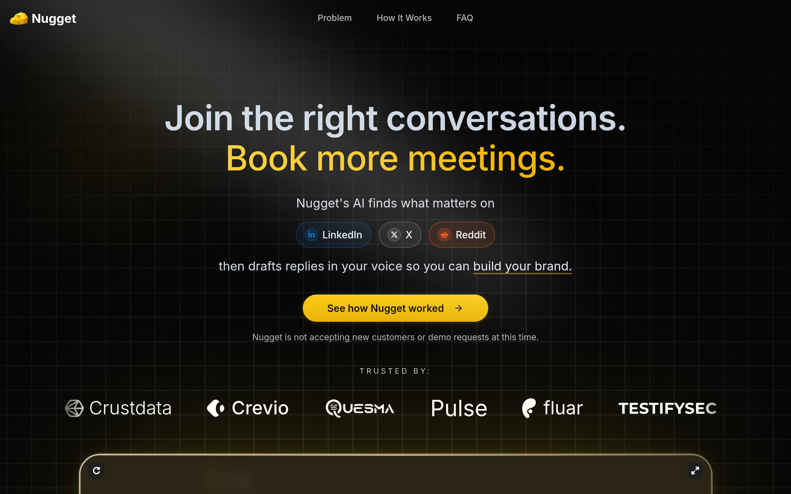 Nugget AI: Social Selling Conversations Detector