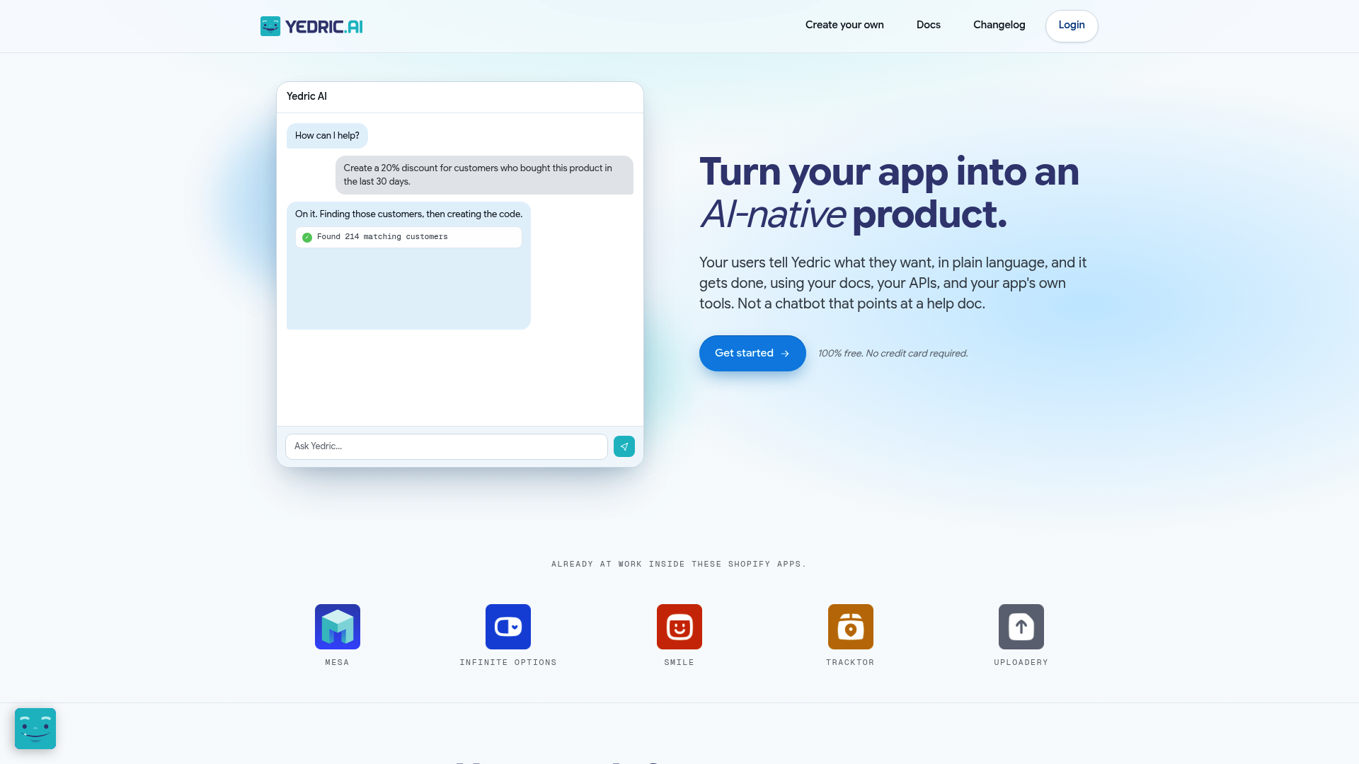 Yedric.ai: AI Assistant Enhancing SaaS User Experience