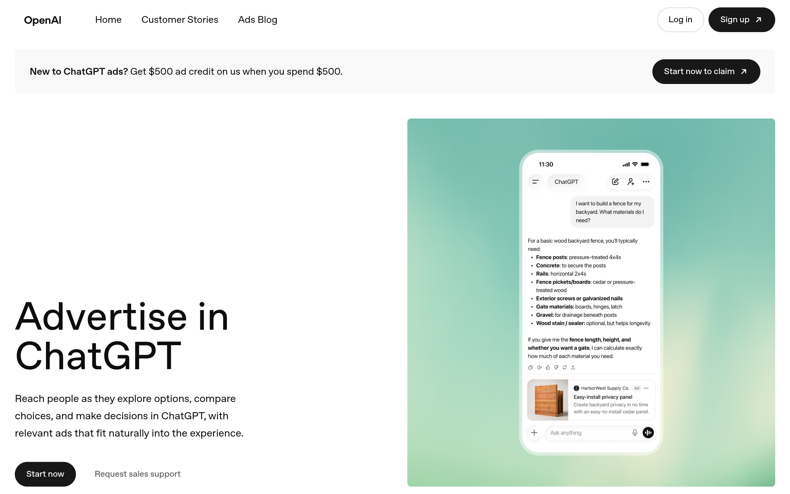 ChatGPT Ads: HubSpot & Shopify Integrations