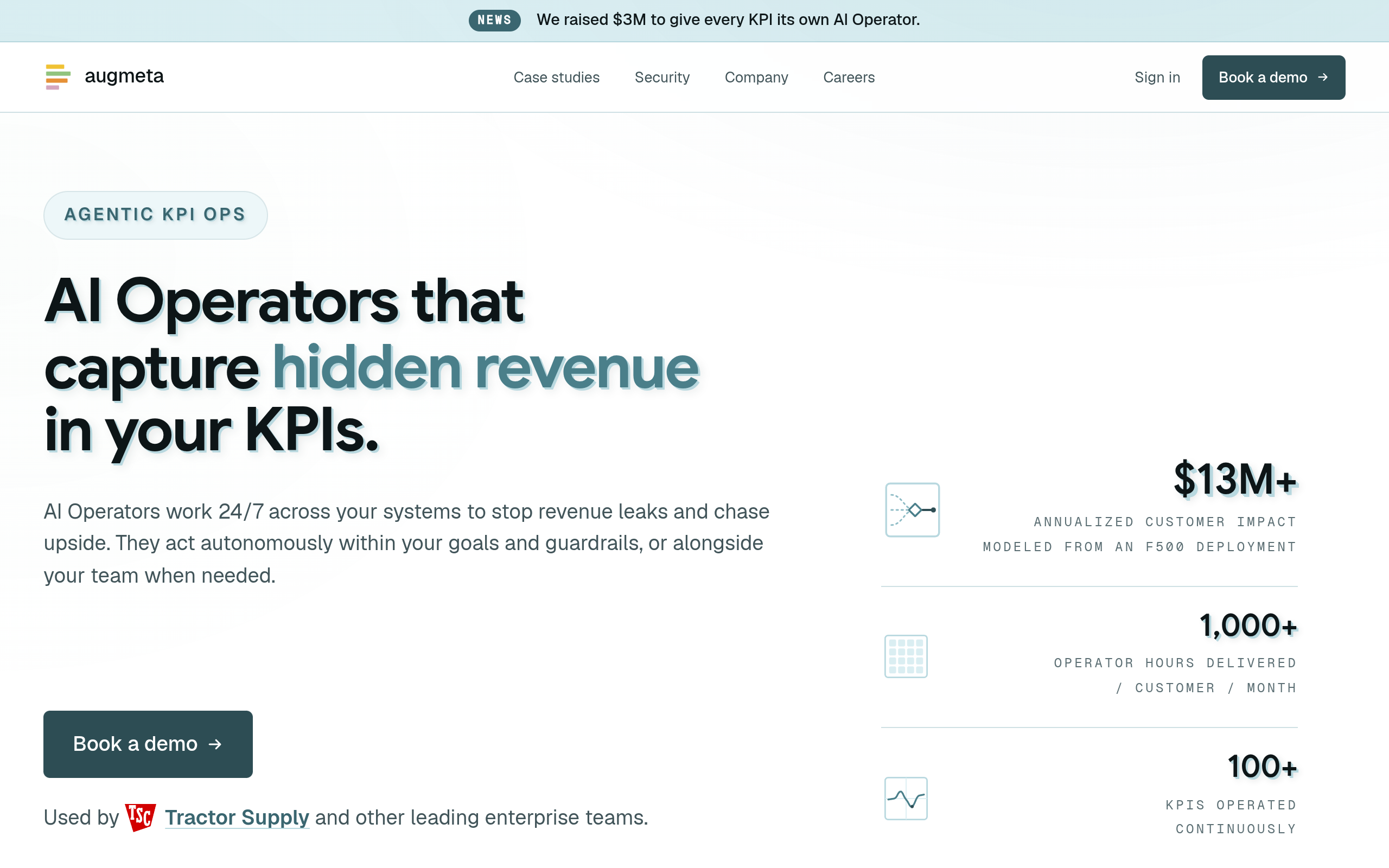Augmeta AI Platform Monitors KPIs, Revenue