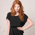Kath Purkis is dressed for success with Le Black Book