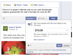 Facebook Promoted Post screenshot Facebook Promoted Post screenshot