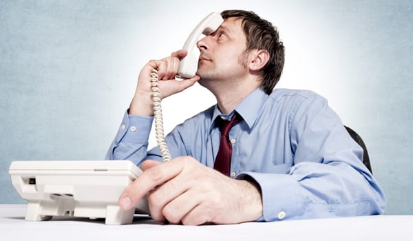 Hold the phone: calls annoying the whole office