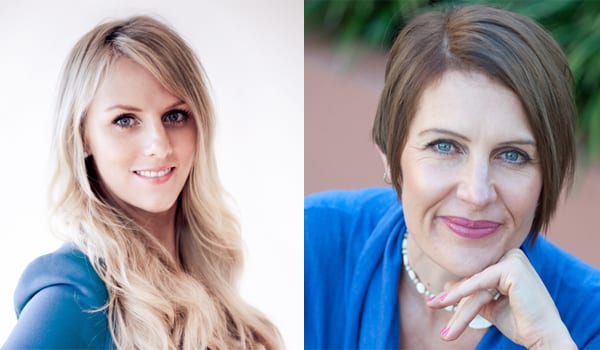 Secrets of their success: Sarah Reigelhuth and Suzy Jacobs