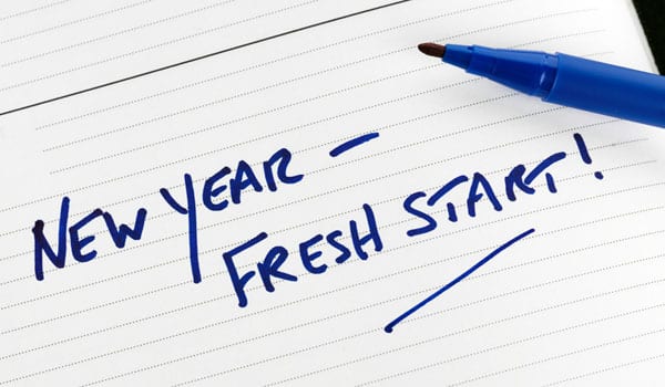 New financial year resolutions