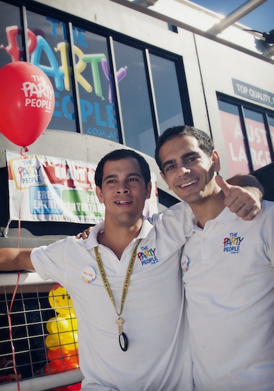 Peter Salakas (left) and Dean Salakas (right)