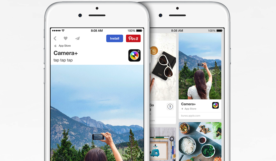 Pinterest making apps discoverable