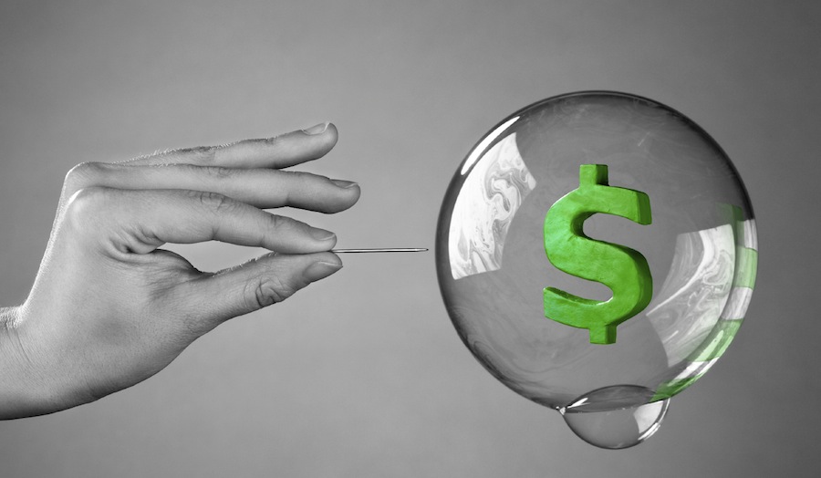 Fit to burst: Is there a Cloud bubble?