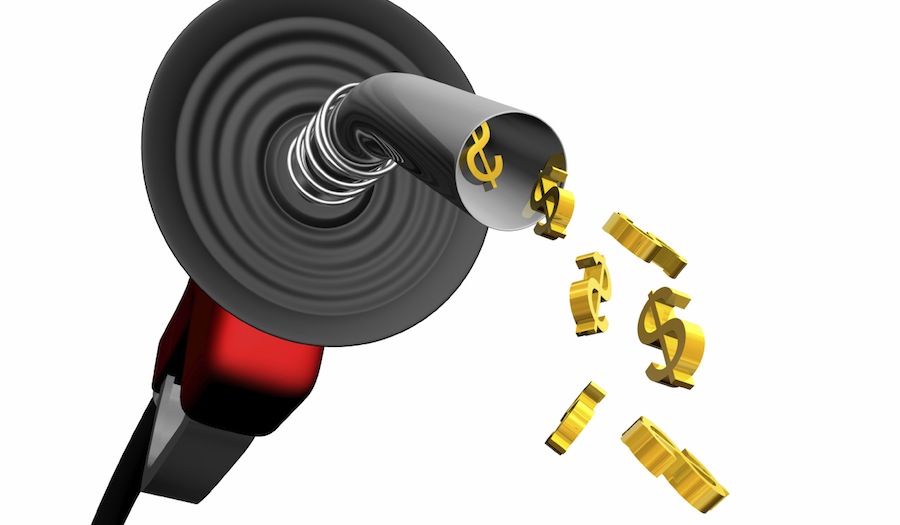 Short-lived: Petrol prices fell to 15-year low